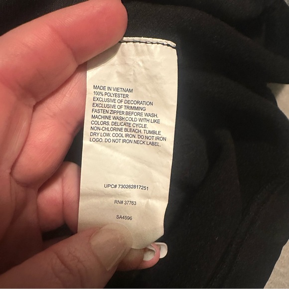 Callaway Black Quarter-Zip Pullover size XL - Picture 7 of 8